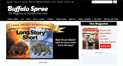 Desktop Screenshot of buffalospree.com